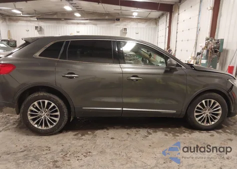2017 Lincoln Mkx Select из США, поврежденный, VIN 2LMPJ8KR2HBL10490